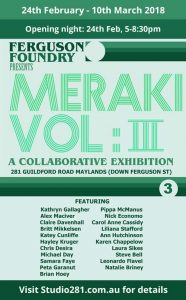 Meraki Vol 3 exhibition